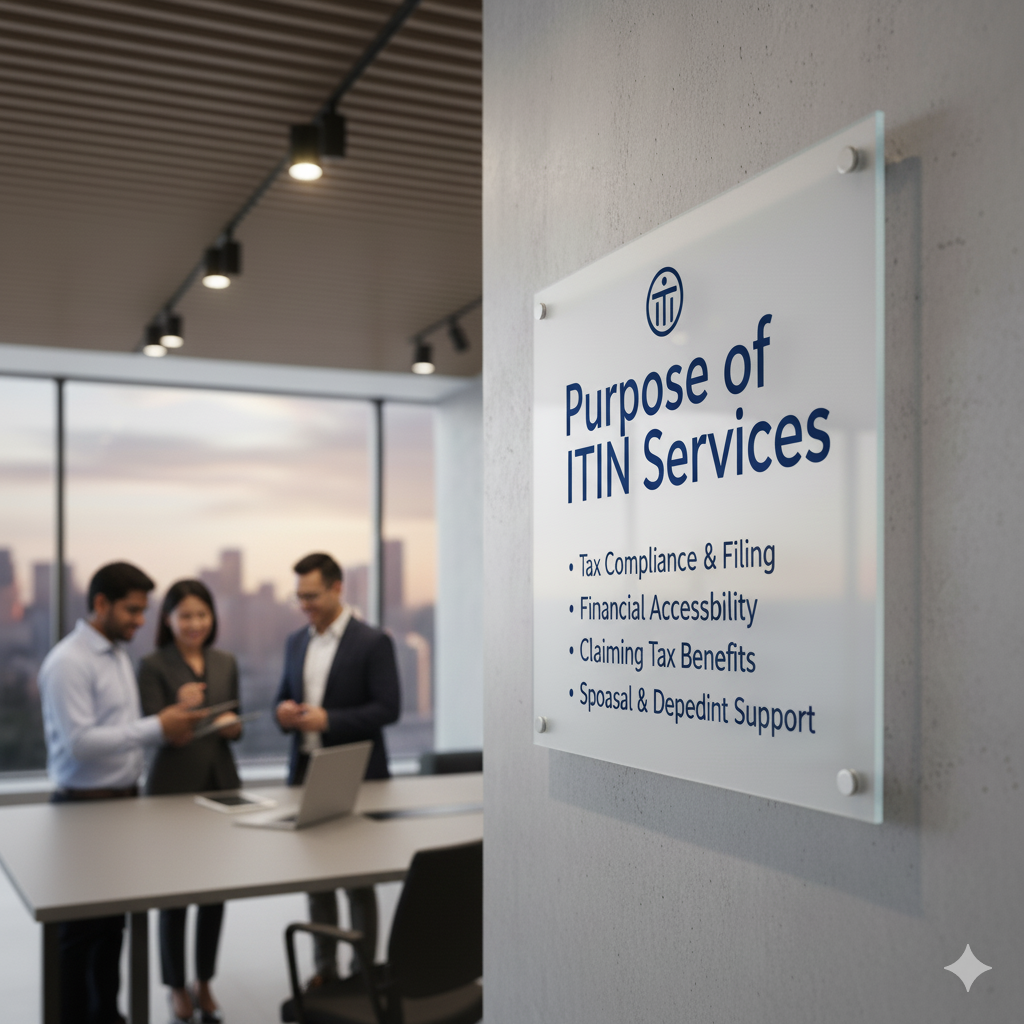 Purpose of ITIN Services